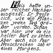 Wv 198 "Schriftblatt M"