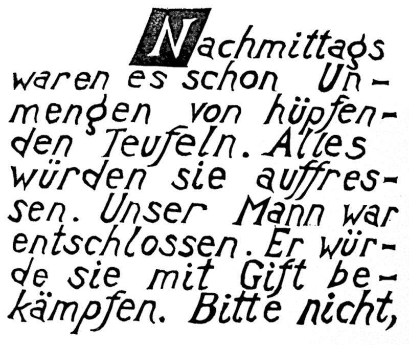 Wv 201 "Schriftblatt N"