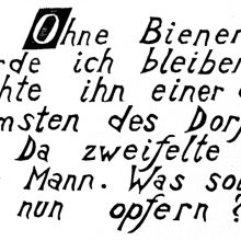 Wv 204 "Schriftblatt O"