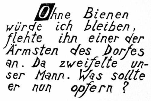 Wv 204 "Schriftblatt O"