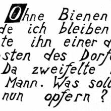 Wv 204 "Schriftblatt O"