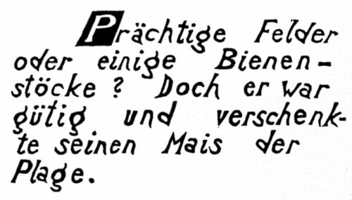 Wv 207 "Schriftblatt P"